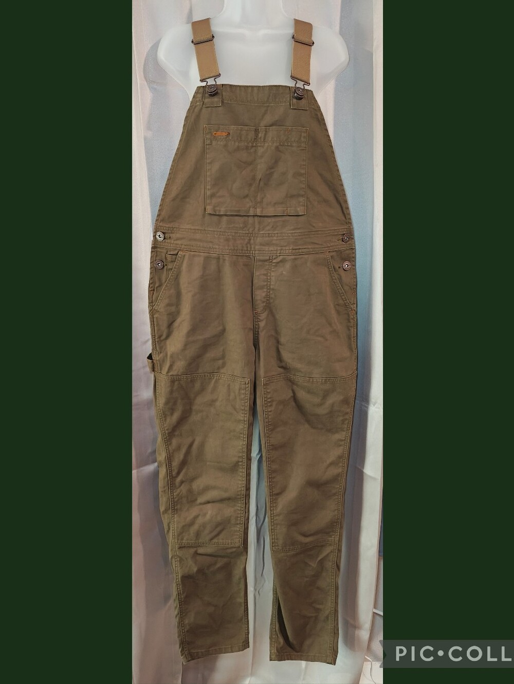 🛘NWOT 2023 REI Co-op Trailsmith Double Knee Canvas Utility Overalls🧗‍♀️